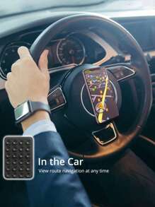 2 件矽膠手機防滑吸盤,附 24 件矽膠自黏盤,適用於手機、行動電源、汽車儀表板等。 - 黑色 - 查看 4