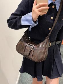 复古女士单肩包，复古风女士复古包