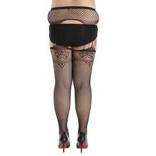 1 Par De Medias Pantyhose Para Uso Diario - Negro - Ver 5