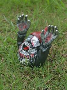 1pc Horror Halloween Decorative Zombie Garden Ornament - Multicolor - View 5