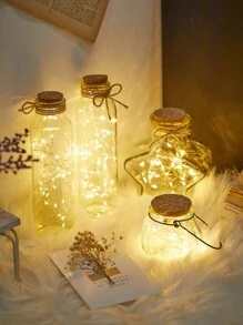 Led花束裝飾燈,氣氛燈飾,生日派對,生日禮物,鮮花花束,裝飾燈,禮品盒,攝影燈光等多用途。 - 黃色 - 查看 4