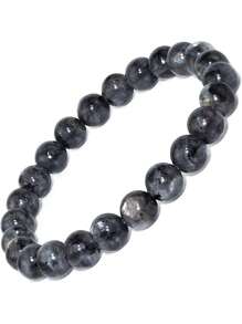 DAZCOLO 1入珠寶戴品,波西米亞極簡風格,自然8mm寶石串珠手鍊-女士度假、聚會、節日裝扮完美之選 - 彩色 - 查看 12