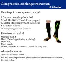 Copper Compression Socks Men Women Circulation 1 Pair-Best Support For Nurses,Runningl,Cycling - Black - View 4