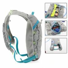 Hydration Vest Backpack 5l For Marathon Runner, Lightweight Running Backpack For Water Bag, Waterproof Sports Storage Bag, Running Hydration Waist Pack, Suitable For Triathlon, Marathon, Hiking, Running (Water Bag Not Included)Sport Bag School Backpack Drawstring Bag Rucksack Basketball Bag Drawstring Backpack Football Bag Sport Backpack College Student For Gym Travel Exercise Yoga Outdoor Outing Cycling Hiking Waterproof Lightweight Large Capacity Portable Accessories