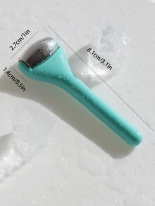 迷你304不銹鋼眼霜棒,眼部美容按摩滾輪和眼霜導入棒,藍色 - 藍色 - 查看 4