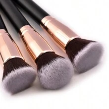 3支装黑色化妆刷，化妆刷套装，化妆刷组合，化妆刷套装，全套化妆工具，化妆刷套装，全套化妆工具，化妆刷套装，化妆刷套装，化妆礼盒套装