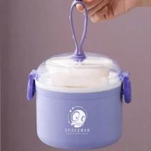 LONCHERA REDONDA ESPACIAL DE SPACEMAN - Morado - Ver 3