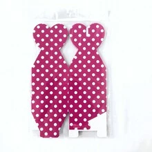 6入組/個 玫瑰紅色糖果盒 - 玫紅色 - 查看 5