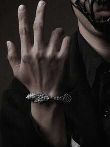 復古龍頭手鍊,百搭日常配戴 - E203 - 查看 2