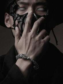 復古龍頭手鍊,百搭日常配戴 - E203 - 查看 5