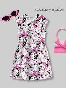 Young Girls Dresses - Hồng - Xem 1