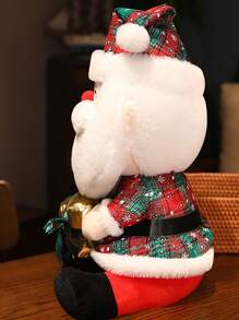 Bobbybear 1入組可愛柔軟的聖誕老人毛絨玩具娃娃,創意聖誕老人娃娃生日/聖誕禮物