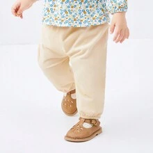 Balabala Quần dệt ngọt ngào thời trang bé gái - Màu Khaki - Xem 3