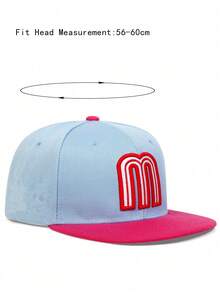 1 Miếng Nam Nhỏ bé Lá thư Thêu Mũ lưỡi trai hip hop , Ngoài trời Chống nắng Giải trí Mũ Đối với Mùa xuân/thu - Nhiều màu - Xem 4