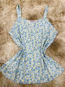 Women Tank Tops & Camis - Màu xanh nhạt - Xem 1