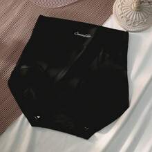 內褲 透氣無痕內衣純色女童女緞面內褲高腰三角褲韓國版內衣