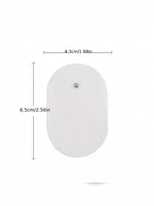 Portable Ems Microcurrent Foot And Neck Whole Body Pulse Massage Machine - Black and White - View 4