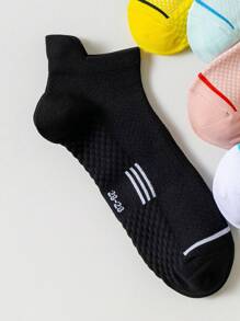 1/3 双女士压缩瑜伽运动袜，足弓支撑跑步袜，适合健身房，秋季