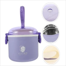 LONCHERA REDONDA ESPACIAL DE SPACEMAN - Morado - Ver 1