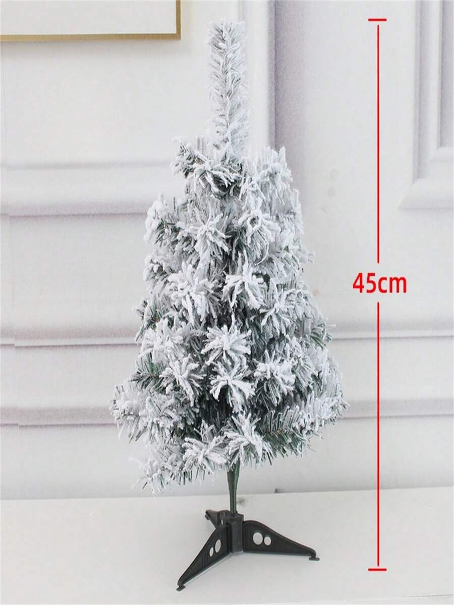 Weißer Schneeflocke Pvc Künstlicher Weihnachtsbaum Mit Schnee Gemacht 