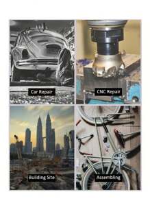 打開式扳手,拋光公制備有鏡面處理,修理手工具,標準6mm-24mm齒輪扳手螺母工具,適用於一般家庭、車庫和汽車維護