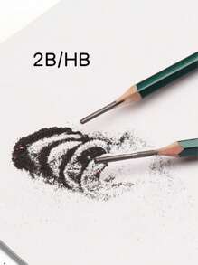 10pcs Hb + 10pcs 2b Pencils - Green - View 4