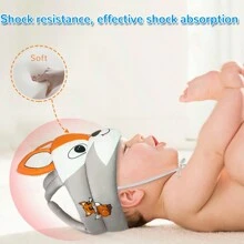 Baby Anti-Fall Head Protection Pad Toddler Walking Learning Head Guard Cap For Bumps & Bruises After Falling - Multicolor - View 2