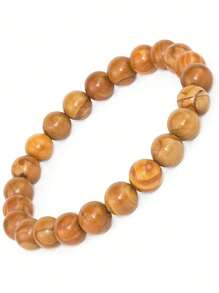 DAZCOLO 1入珠寶戴品,波西米亞極簡風格,自然8mm寶石串珠手鍊-女士度假、聚會、節日裝扮完美之選 - 彩色 - 查看 38