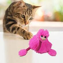1 Pieza Marioneta De Avestruz Controlada Por Cuerda, Juego Interactivo Intelectual, Adecuado Para Entretenimiento De Actividades De Fiesta - Rosa - Ver 6