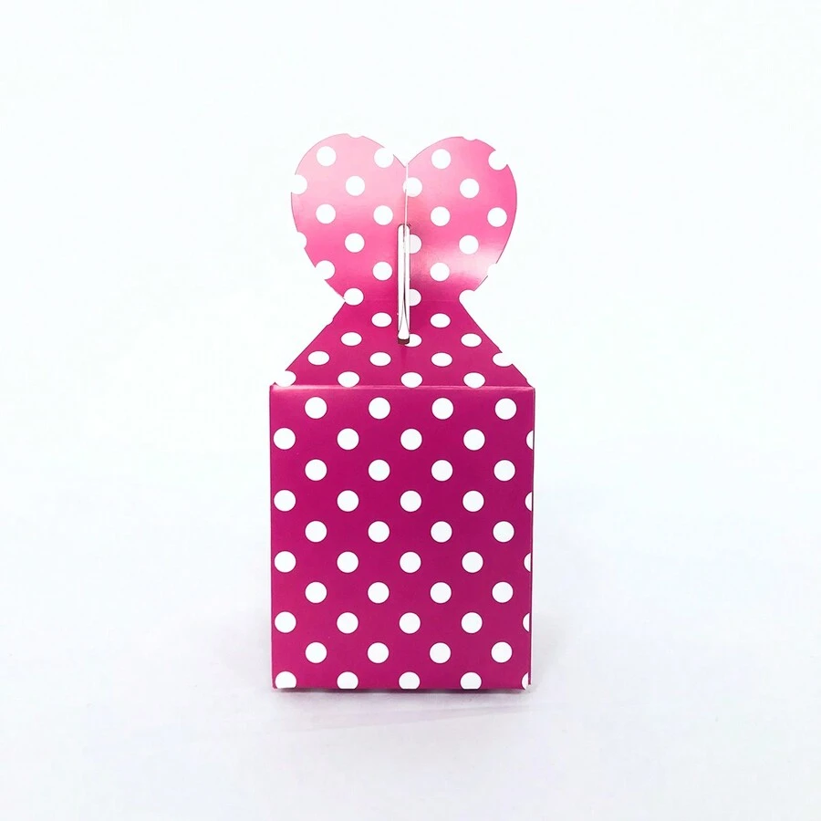 6入組/個 玫瑰紅色糖果盒 - 玫紅色 - 查看 1