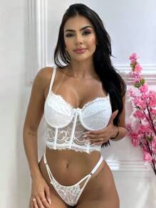 Women Sexy Lingerie - 白色 - 查看 1