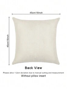 4pcs/Set Classical Bird And Flower Themed Pillowcases, Vintage Style Creative Illustration Of Magpie, Flower, Tree And Leaves With Digital Printing, Pillow Inner Not Included, Can Be Used As Festive Gift And Home Decor For Living Room, Bedroom And Sofa - Multicolor - View 2