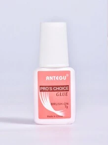 1 Box/7g Adhesive Glue With Brush & False Nail Tips For Rhinestone, Jewelry Diy - Multicolor - View 4