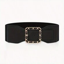 女性時尚可調節腰帶,適用於辦公室彈性西裝、外套和連衣裙穿著造型打扮