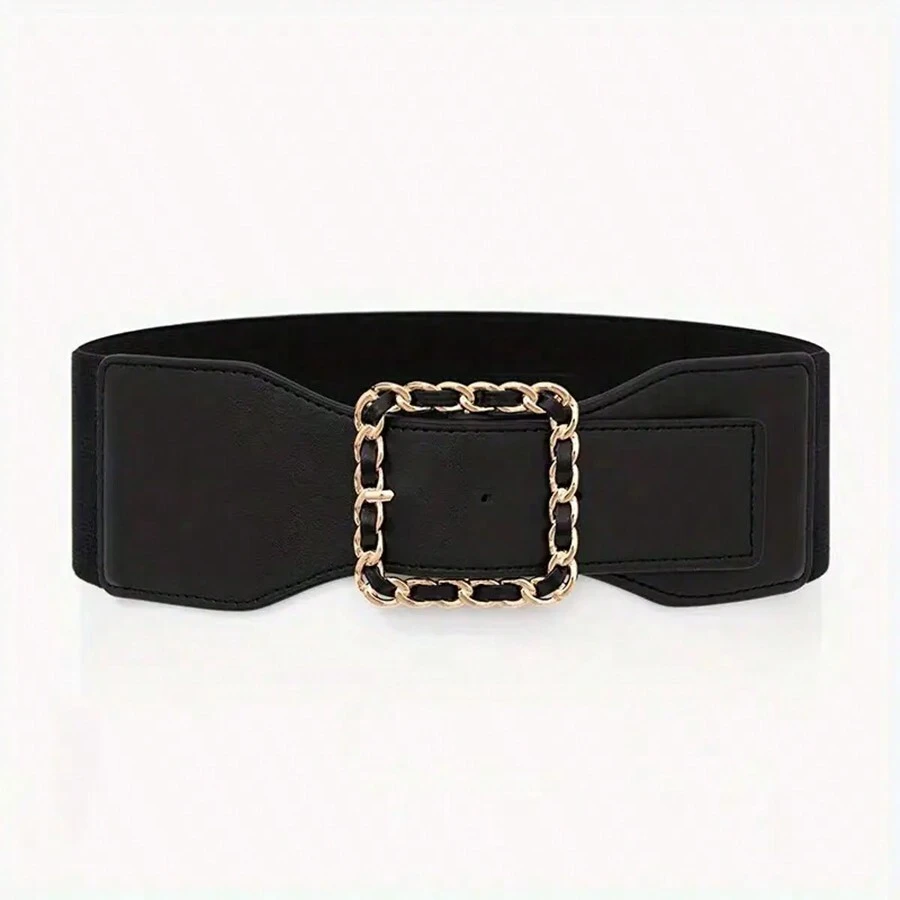 女性時尚可調節腰帶,適用於辦公室彈性西裝、外套和連衣裙穿著造型打扮