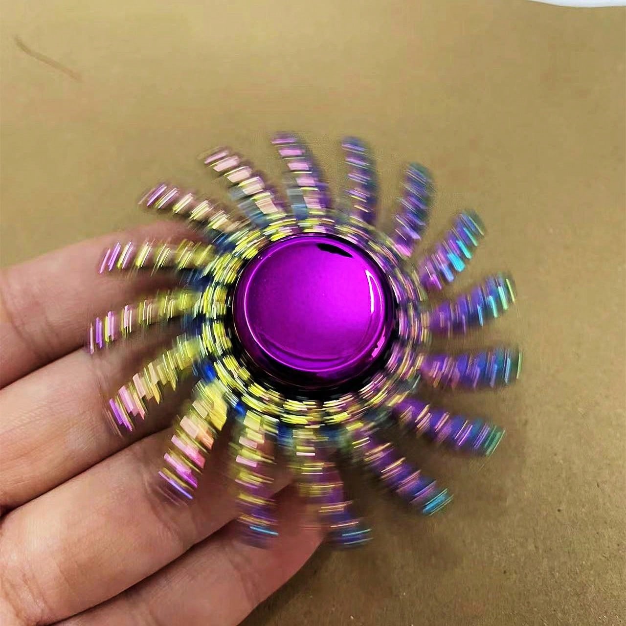 Stress Relief Toy Finger Top Mechanical Spinner Anxiety Relief Tool