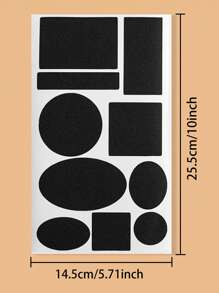 1pc Direct Sticky Seamless Clothes Patch, Backed With Adhesive Fabric Embroidery For Repairing Holes In Down Jacket, Etc.