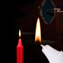 10支/紅蠟燭 - 紅色 - 查看 5