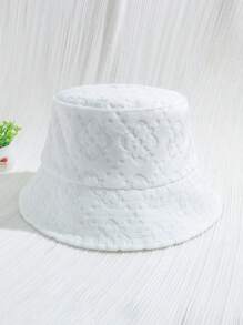 قبعة برميلية صيفية 1 قطعة من نوع المنسوجات المربعة الرأسية باللون الأحادي مناسبة للاستخدام اليومي والأنشطة الخارجية للرجال ، مناسبة لأنشطة الصيف الخارجية مثل التنزه والصيد - الأسود - مشاهدة 14