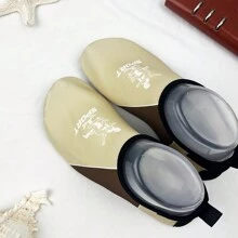 成人通用沙灘鞋附襪子,防滑軟底,快乾,適用於海灘、水上樂園、河流健行