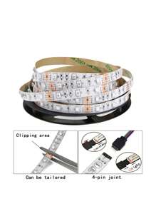 Lámpara Para Computadora De Escritorio, Lámpara Para Caja De Computadora, Luz Para Atmósfera De Juegos, Tira De Luz Led Rgb, Lámpara Para Decoración De Festivales, Luz Para Fiesta De Cumpleaños, Iluminación Interior - Multicolor - Ver 8