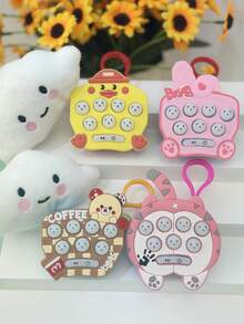 1 Miếng Đồng hồ điện tử Mini Trò Chơi Đồ chơi Hoạt hình Móc chìa khóa Vật rủ xuống - Nhiều màu - Xem 2
