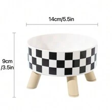 Regalo para amantes de gatos/perros y tazón de comida para mamás de perros/gatos con diseño antivuelco y base antideslizante, borde protector y gran capacidad - Multicolor - Ver 4