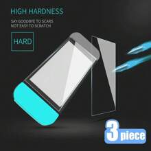 3Pcs Screen Protector Compatible With Switch /Switch Lite/Switch Oled Tempered Glass Compatible With Switch Lite Screen Protector Film Compatible With Switch OLED