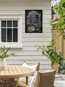 1pc Vintage Metal Sign - Retro Tin Sign - Dessert Food Theme - For Decorating Walls In Kitchen, Bakery, Cafe, Restaurant, Sign Size 12*8 Inches - Multicolor - View 6