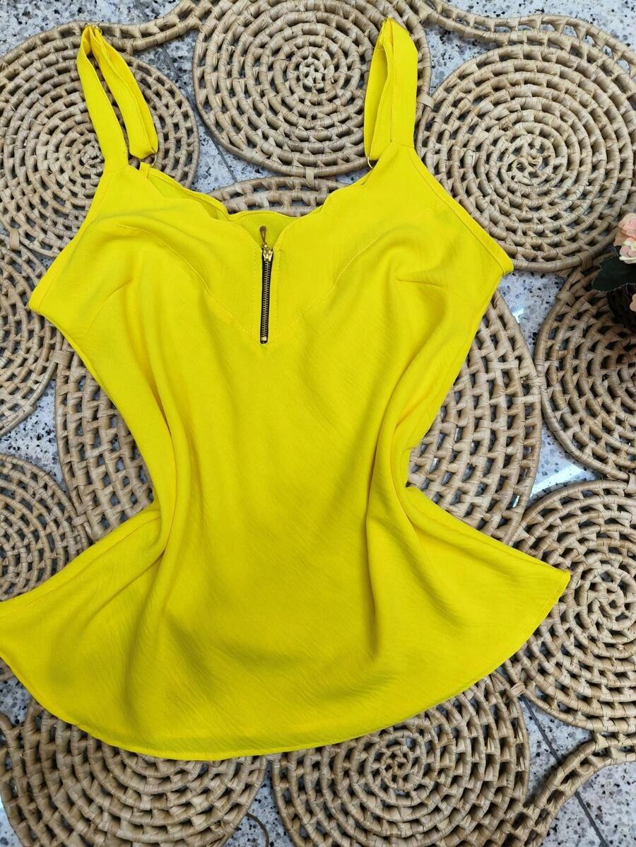 Women Tank Tops & Camis - Amarillo - Ver 1