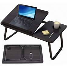 Mesa Cama Portátil Plegable Para Laptop Soporte Altura Ajustable leody - Caqui - Ver 1