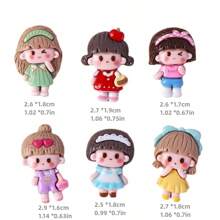 10pcs Mixed Resin Accessories For DIY Jewelry, Stationery, Phone Cases, Keychains, Cups, Shoe Clips, Fridge Decals, Jewelry Making Materials (Suitable For Adults Aged 14+) - Multicolor - View 2