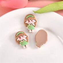 10pcs Mixed Resin Accessories For DIY Jewelry, Stationery, Phone Cases, Keychains, Cups, Shoe Clips, Fridge Decals, Jewelry Making Materials (Suitable For Adults Aged 14+) - Multicolor - View 7