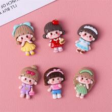 10pcs Mixed Resin Accessories For DIY Jewelry, Stationery, Phone Cases, Keychains, Cups, Shoe Clips, Fridge Decals, Jewelry Making Materials (Suitable For Adults Aged 14+) - Multicolor - View 3